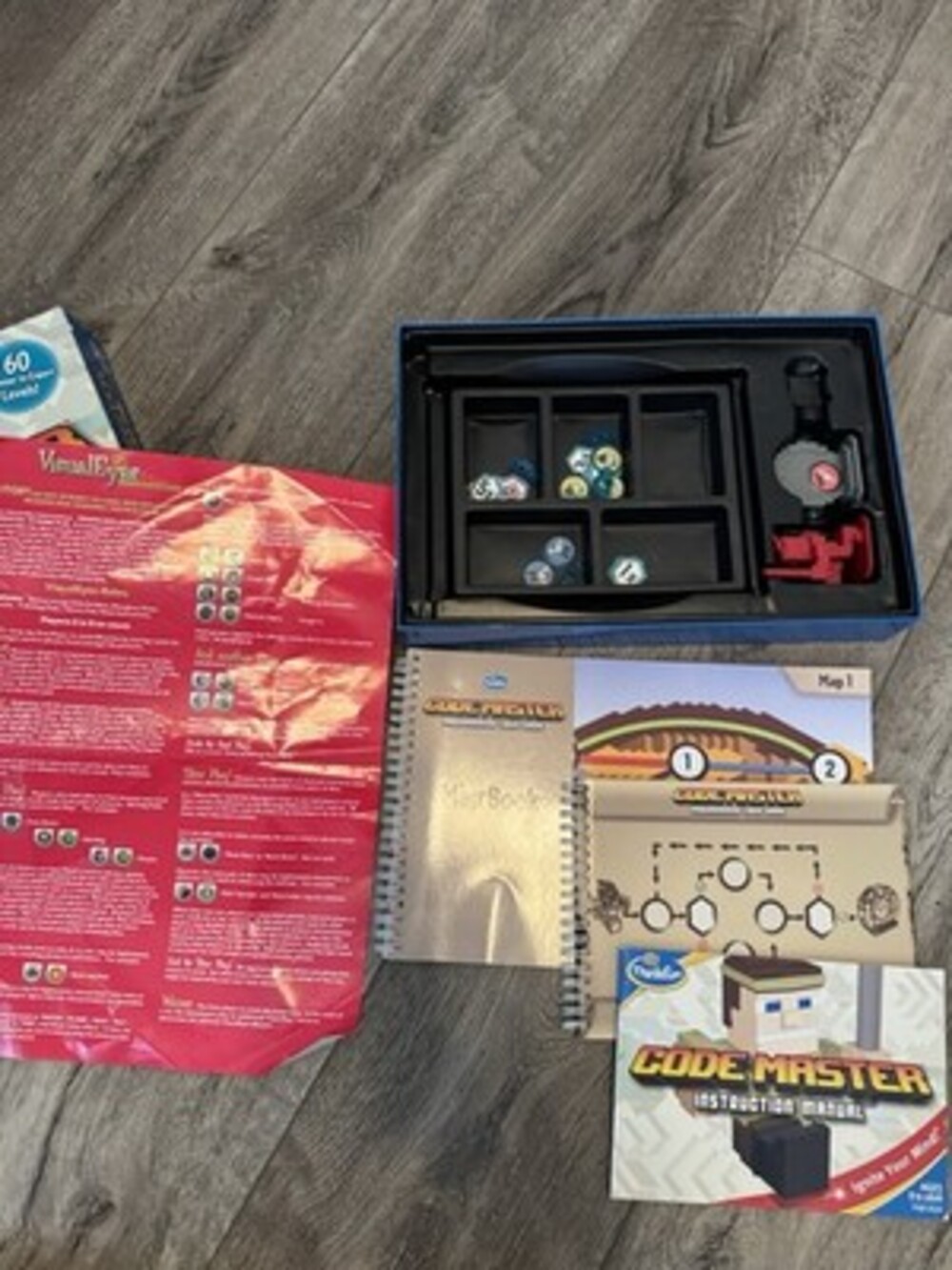 ThinkFun Code Master Programming Logic Game, Single Player, Ages 8+, 2015 - Picture 2 of 7